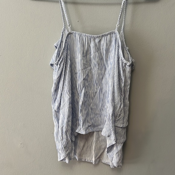 American Eagle Outfitters Striped Tank Top - Blue and White - Picture 4 of 4